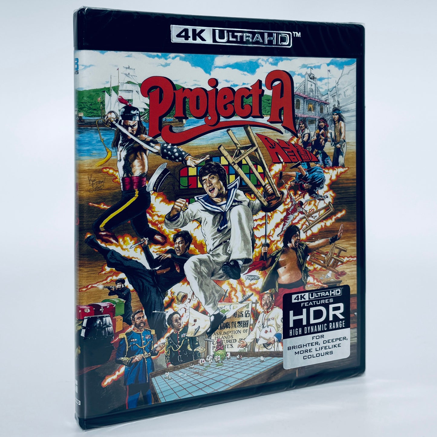 Project A 4K Ultra HD Blu-ray 88 Films UHD Jackie Chan Sammo Hung Yuen Biao