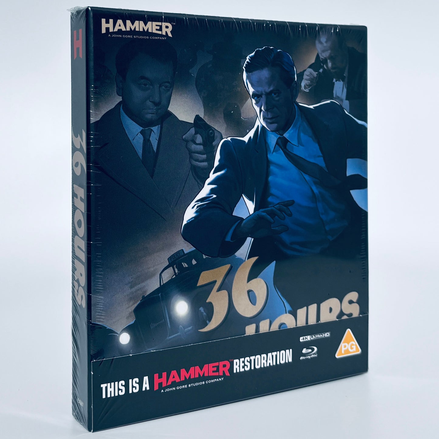 36 Hours 4K Ultra HD Blu-ray 1963 Terror Street Hammer Dan Duryea Montgomery Tully