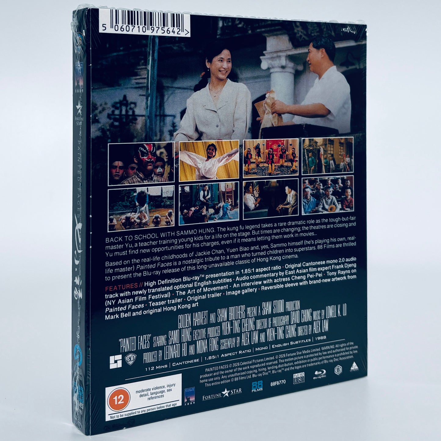 Painted Faces Blu-ray 88 Films Sammo Hung Cheng Pei-Pei Lam Ching-Ying