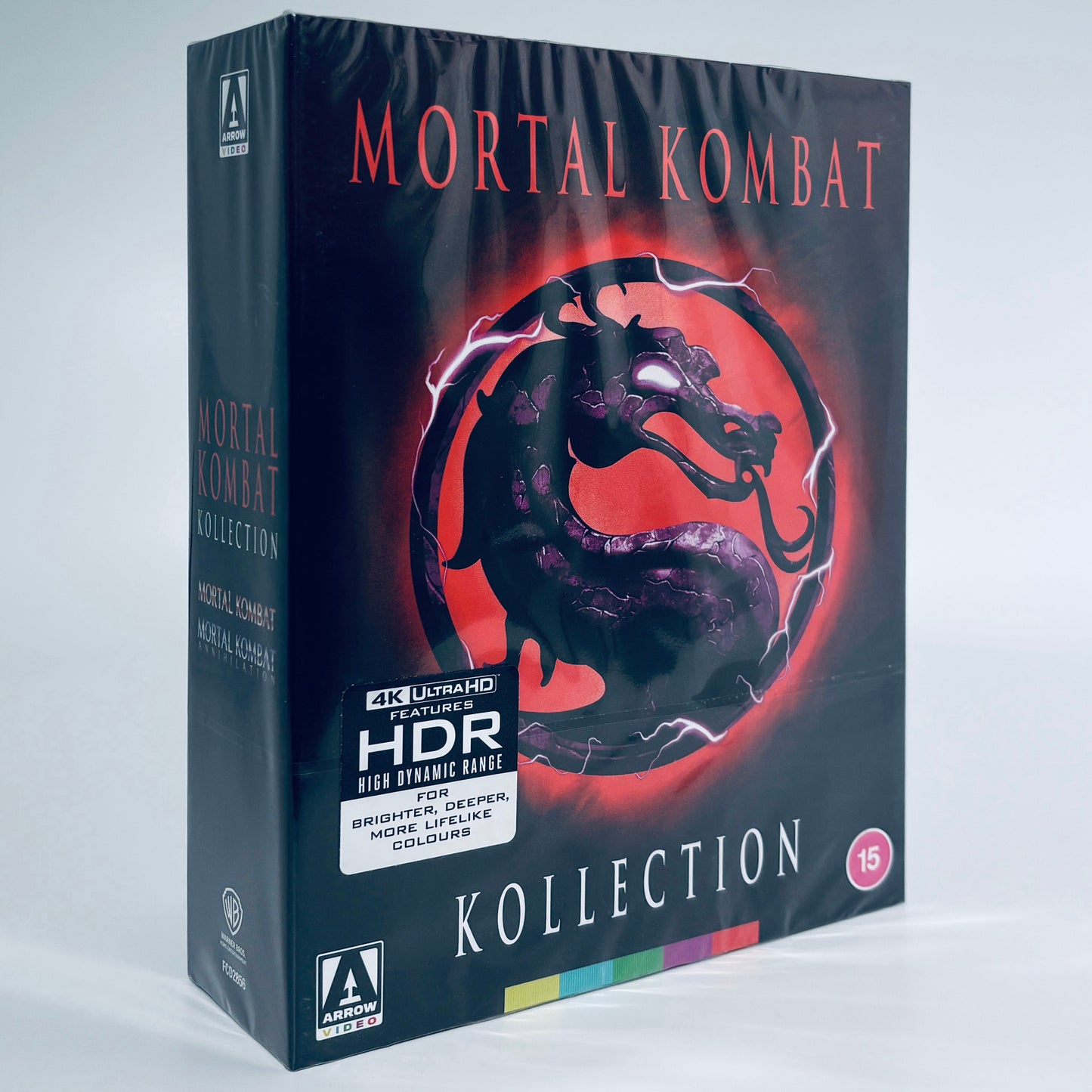 Mortal Kombat 4K Ultra HD Blu-ray Arrow Annihilation II Kollection Collection Combat