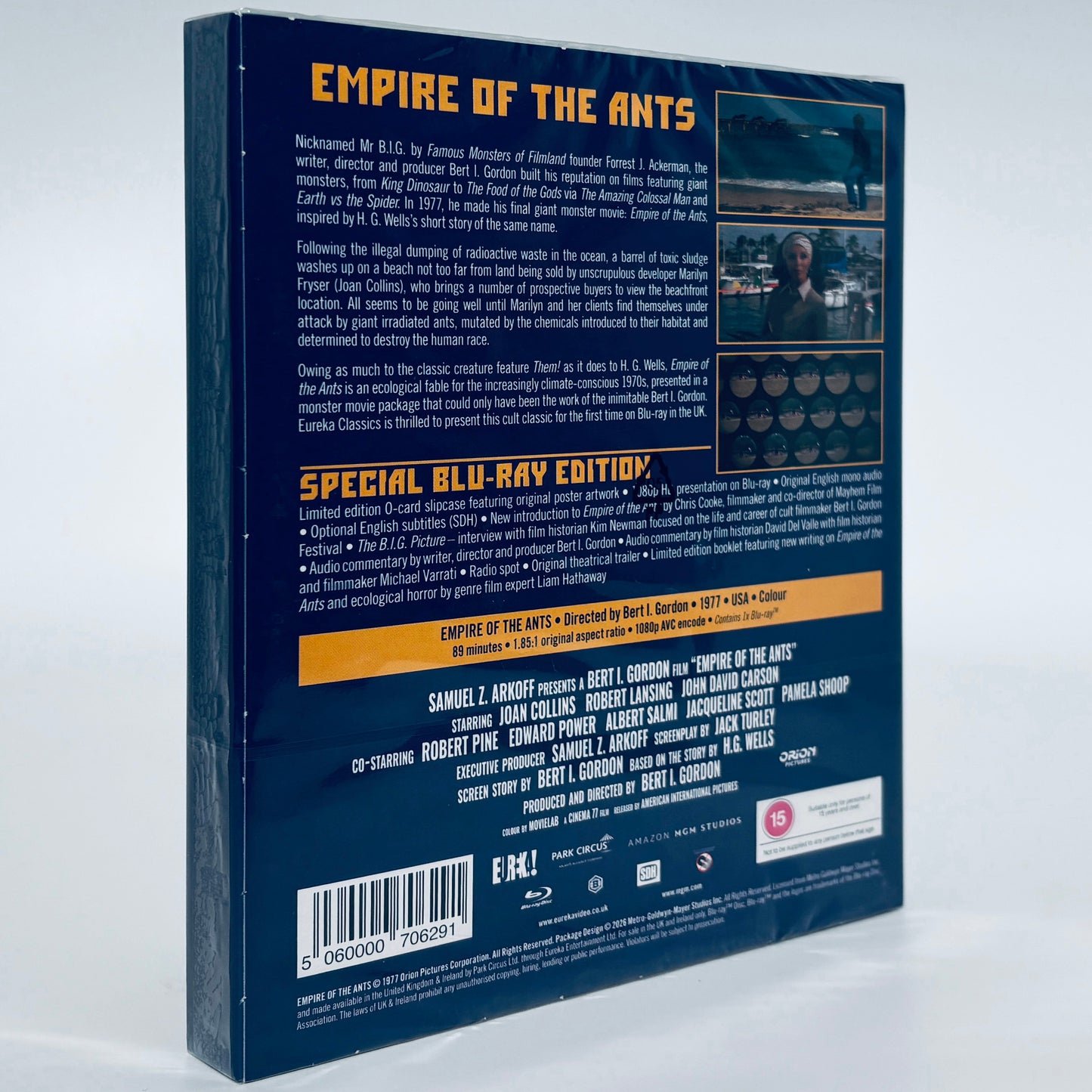 Empire of the Ants Blu-ray Eureka 1977 HG H G Wells Bert I Gordon