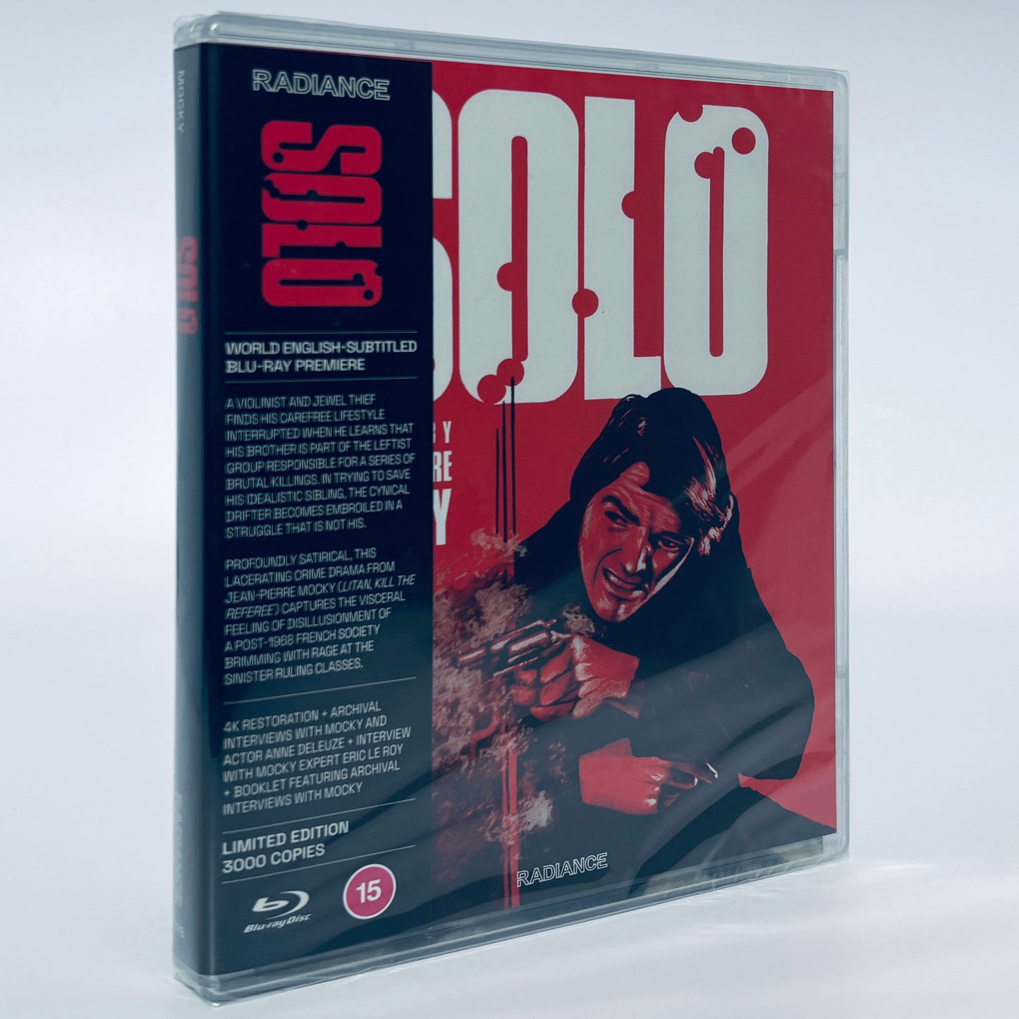 Solo Blu-ray 1970 Radiance Jean-Pierre Mocky French