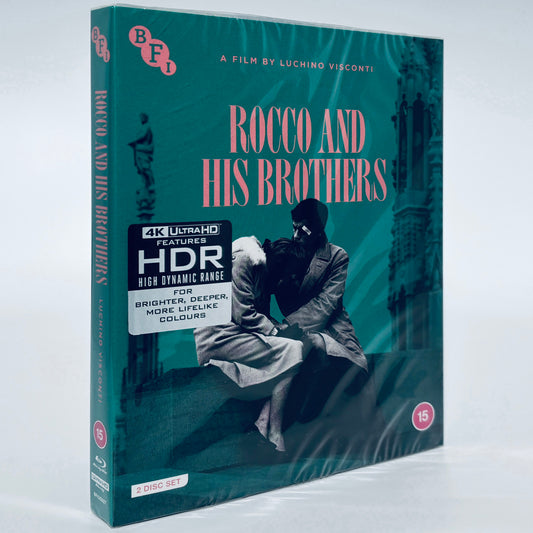 Rocco and his Brothers 4K Ultra HD Blu-ray Alain Delon Luchino Visconti BFI British Film Institute