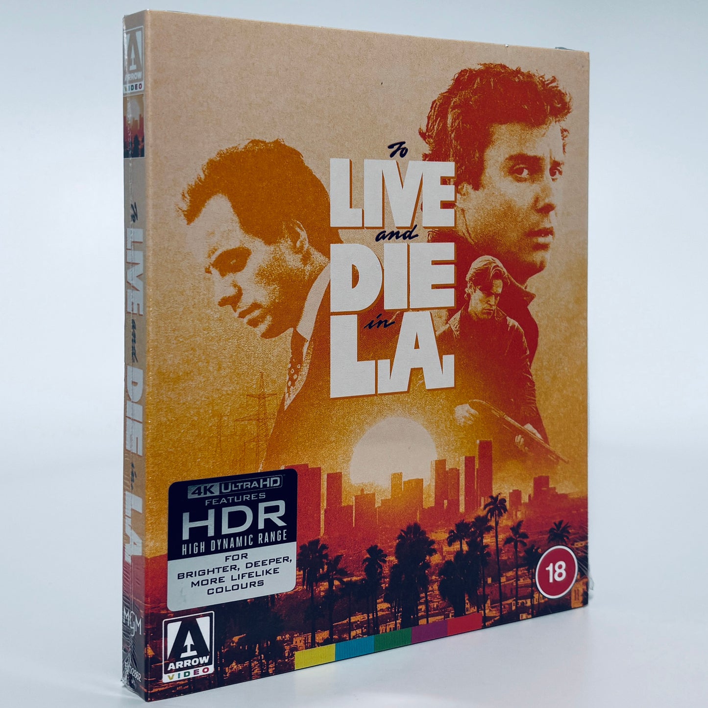 To Live and Die in L.A. 4K Ultra HD Blu-ray Arrow LA & William Friedkin William L. Petersen Willem Dafoe