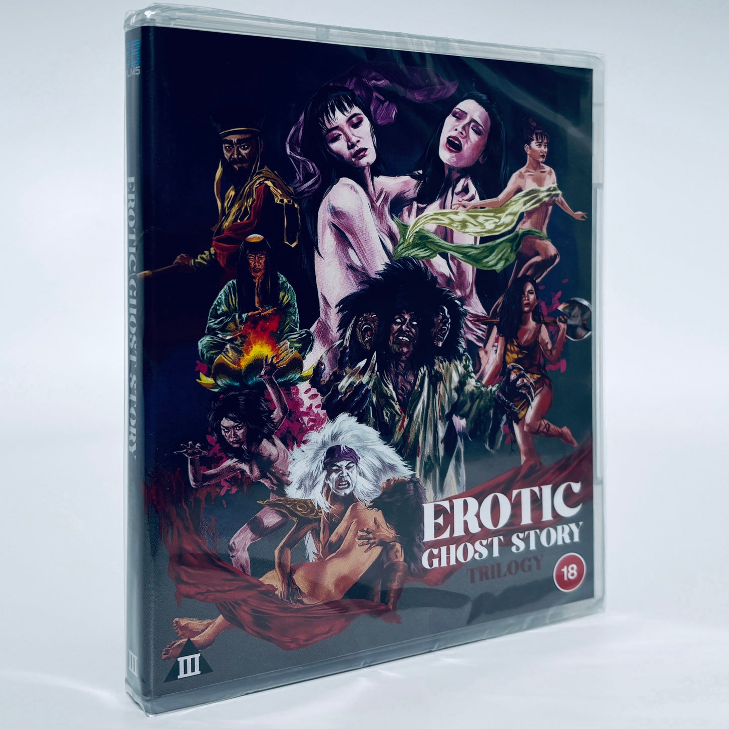 Erotic Ghost Story Blu-ray Trilogy 1 2 3 II III Collection 88 Films Amy Yip Standard