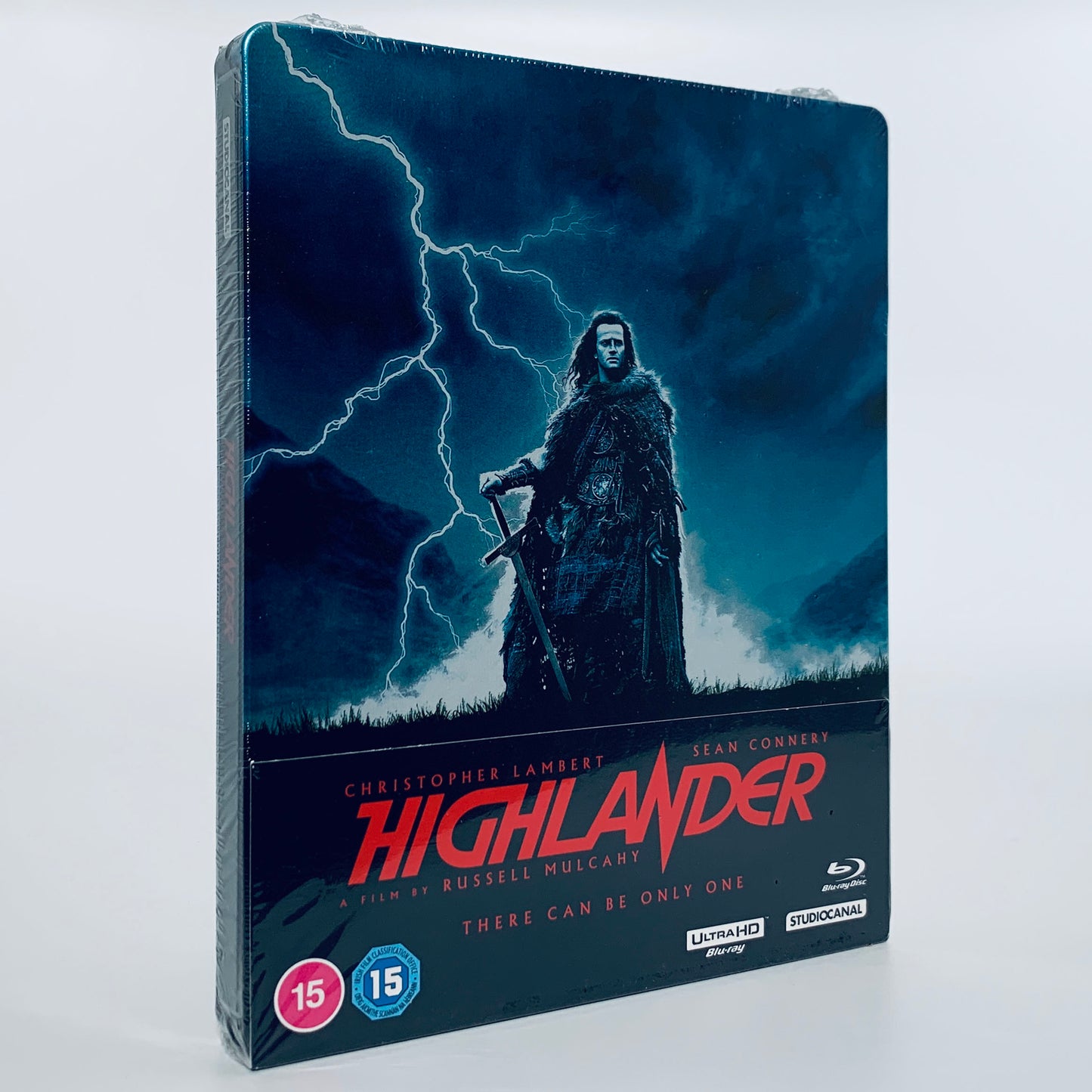 Highlander 1986 High Lander 4K Ultra HD Blu-ray Steel Book Studio Canal