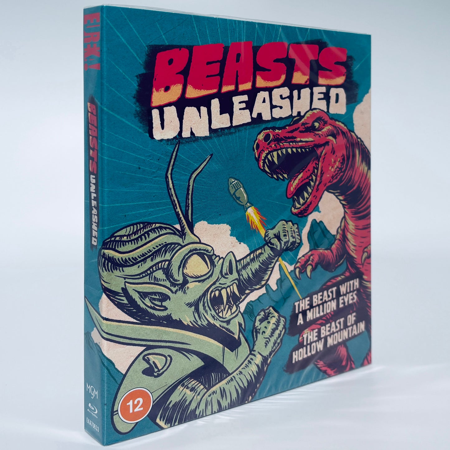 Beasts Unleashed Blu-ray 1955 1956 Eureka Beast with a Million Eyes of Hollow Mountain