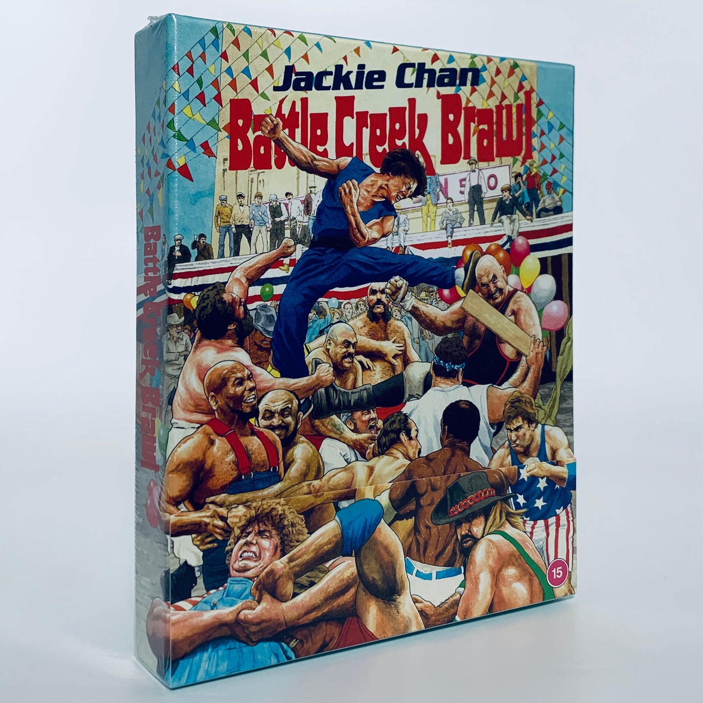 Battle Creek Brawl Big Brawl Limited Edition Jackie Chan Robert Clouse Region B Blu-ray 88 Films UK