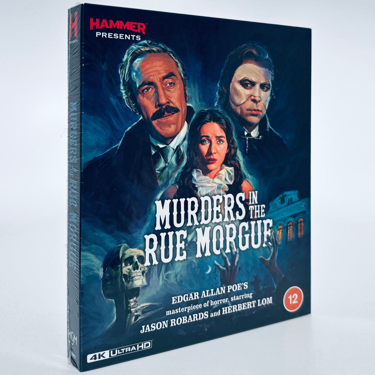 Murders in the Rue Morgue 4K Ultra HD 1971 Blu-ray Hammer Films Gordon Hessler Jason Robards