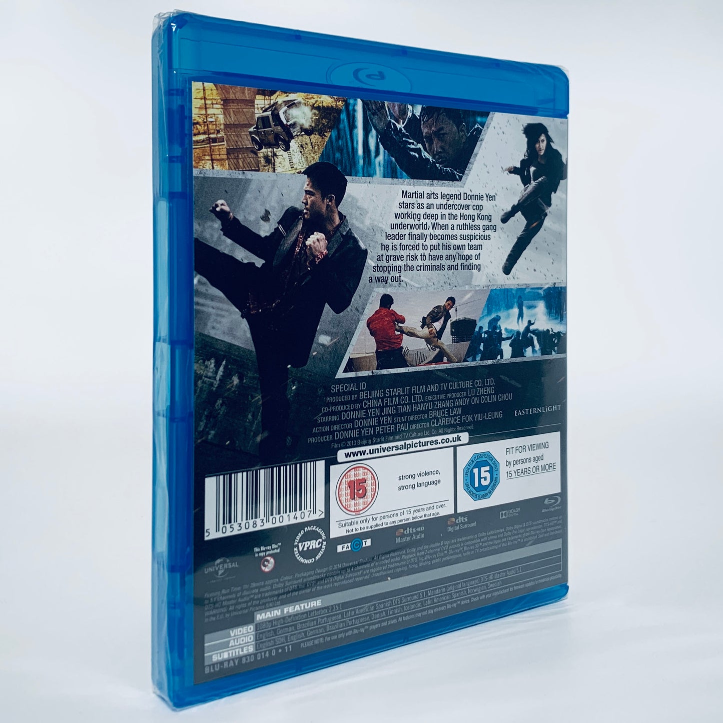 Special ID I.D. Donnie Yen Andy On Clarence Fok All Regon Blu-ray Cine Asia UK