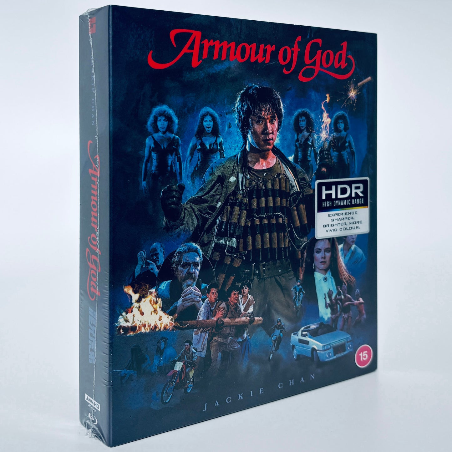 Armour of God 4K UHD Blu-ray Jackie Chan 88 Films Ultra HD Armor