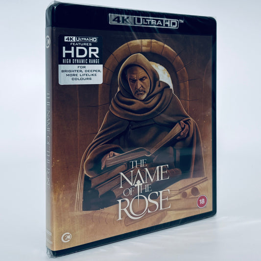 The Name of the Rose 4K Ultra HD 1986 Second Sight Jean-Jacques Annaud Sean Connery