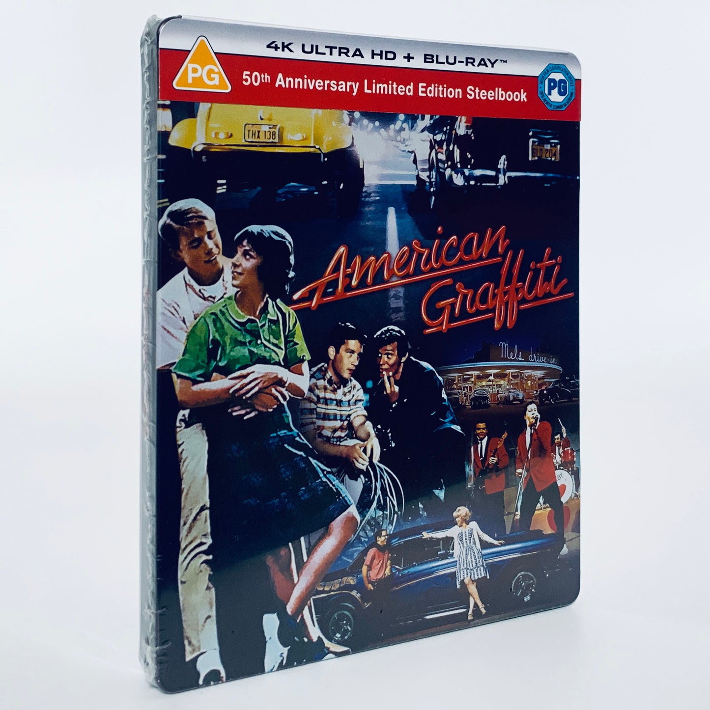 American Graffiti George Lucas 4K Ultra HD Blu-ray Steel Book Universal