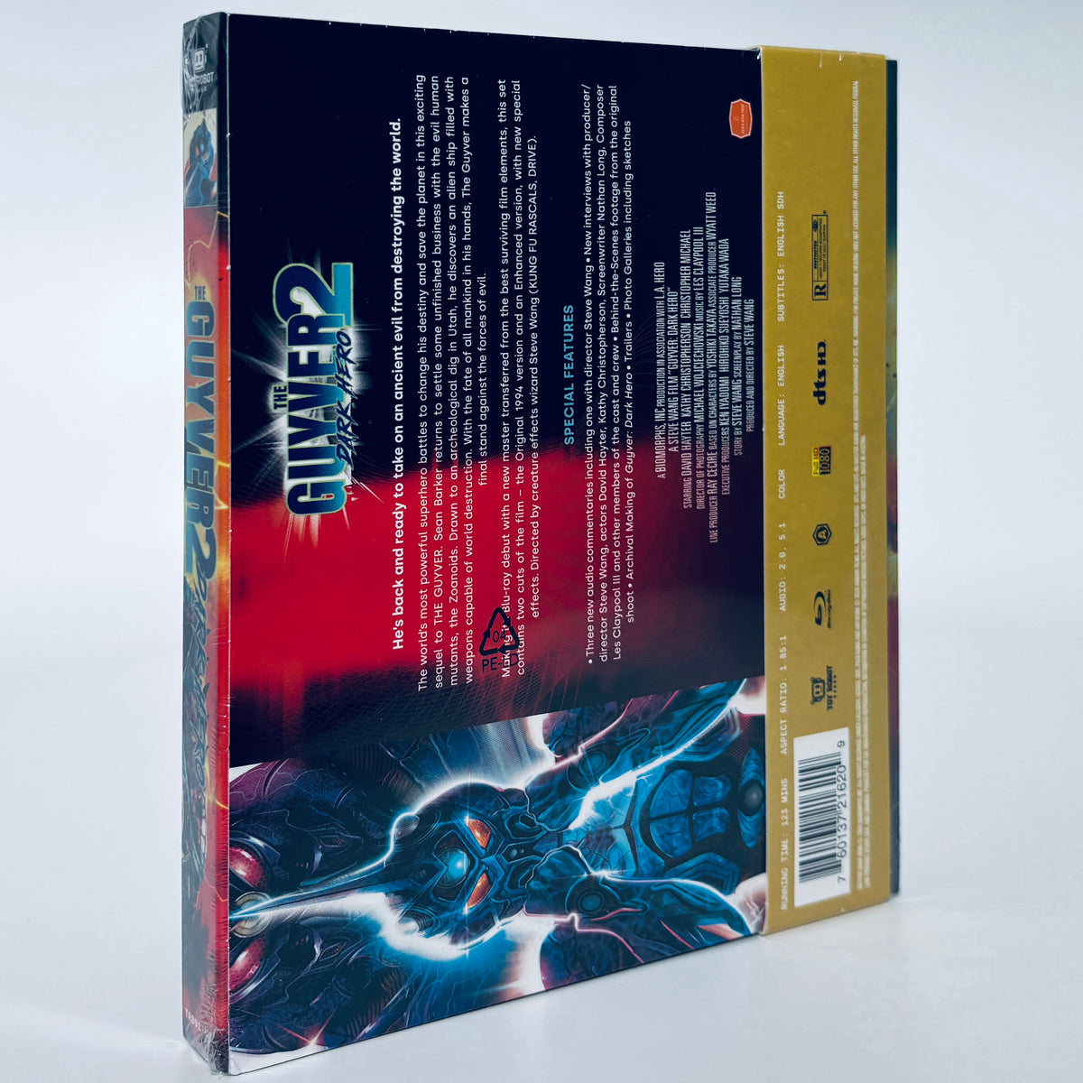 Guyver Dark Hero Blu-ray Toy Robot Video Arrow Guyver II 2 sequel