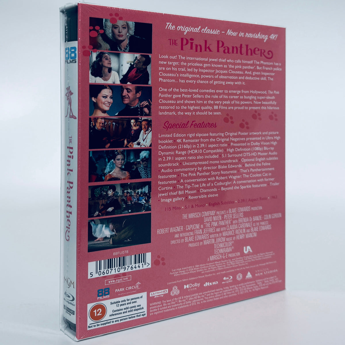 The Pink Panther 4K Ultra HD UHD Blake Edwards Peter Sellers 1963