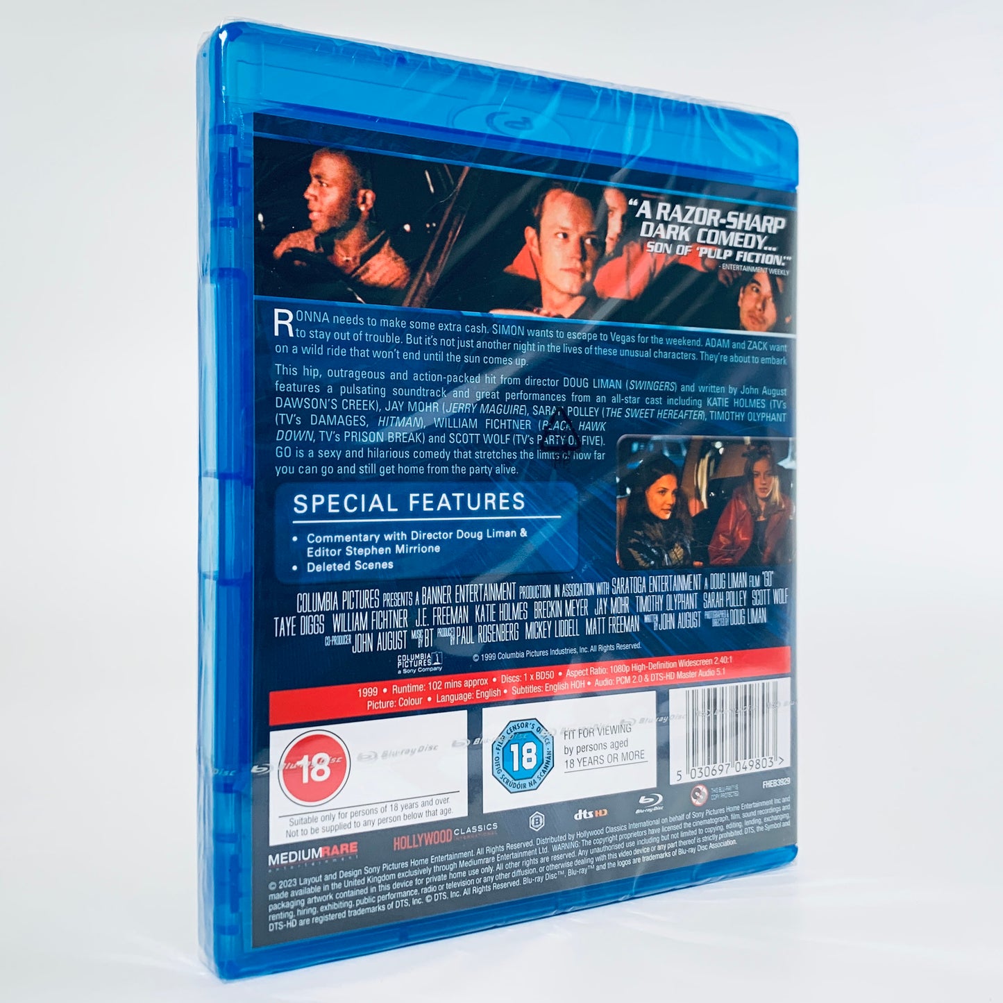 Go 1999 Doug Liman Rave Pulp Fiction Swingers Region B Blu-ray Mediumrare Films