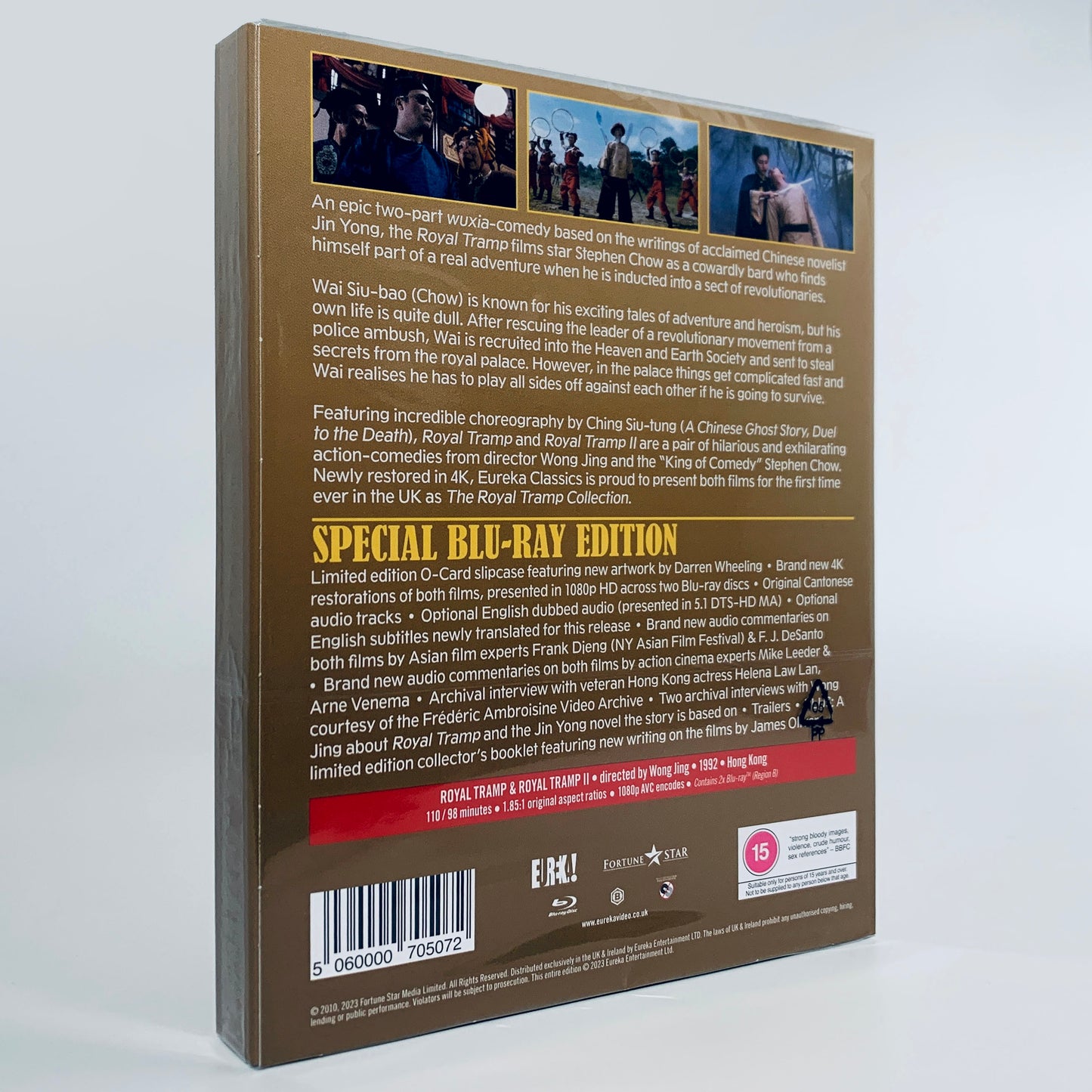 The Royal Tramp Collection Stephen Chow 2 2-Disc Blu-ray Eureka UK 2 II