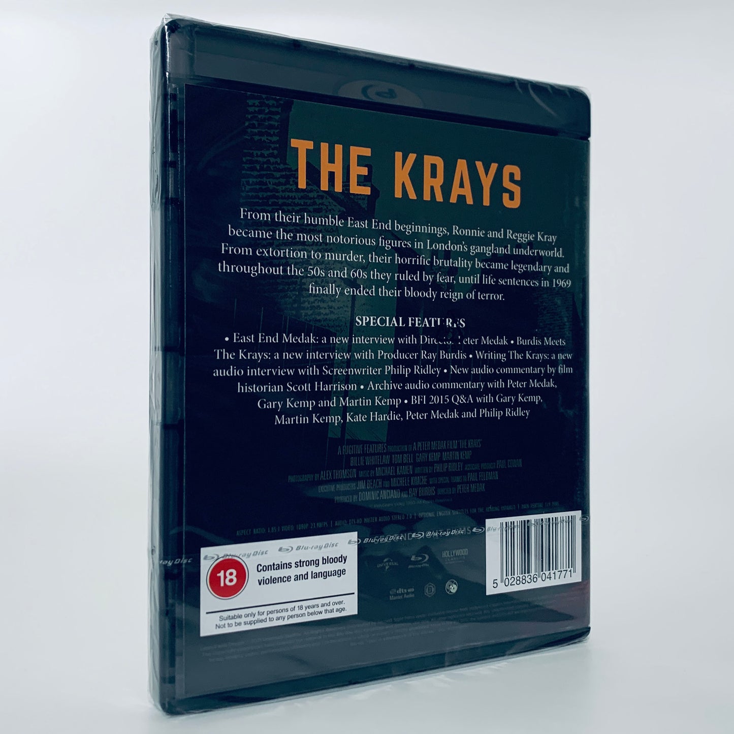 The Krays Standard Edition Blu-ray Region B Second Sight Gary Kemp Peter Medak