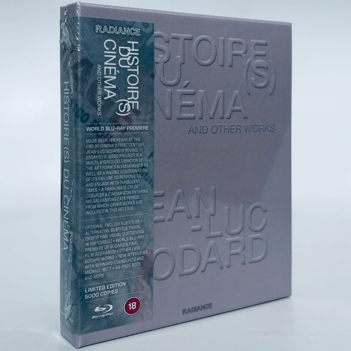 Histoire(s) du cinéma and other works Blu-ray Radiance Jean-Luc Godard History of Cinema and other works