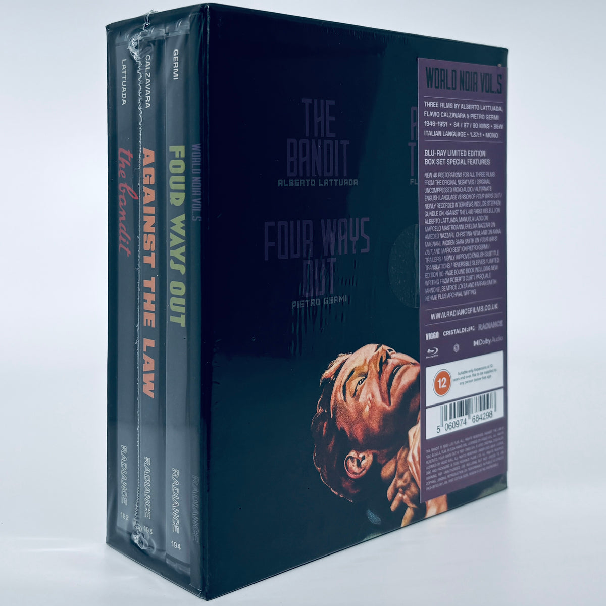 World Noir Vol 5 Volume V Blu-ray Radiance The Bandit Against the Law Four Ways Out