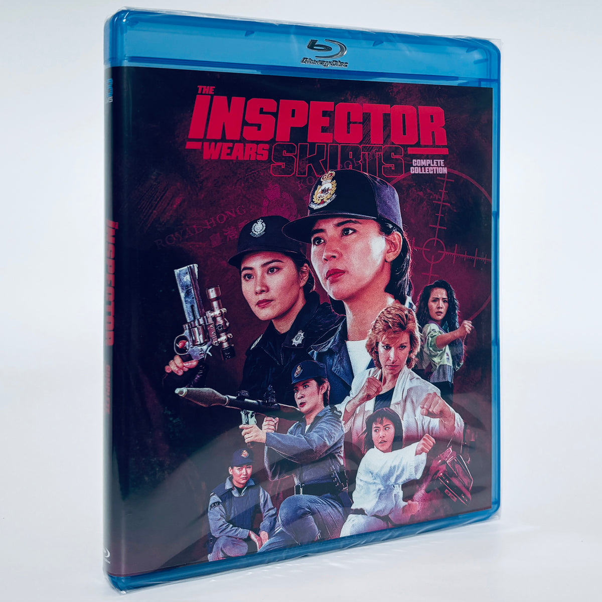 The Inspector Wears Skirts Collection Blu-ray Top Squad 88 Films II III IV 2 3 4 Cynthia Rothrock Kara Hui Cynthia Khan Sibelle Hu Amy Yip,
