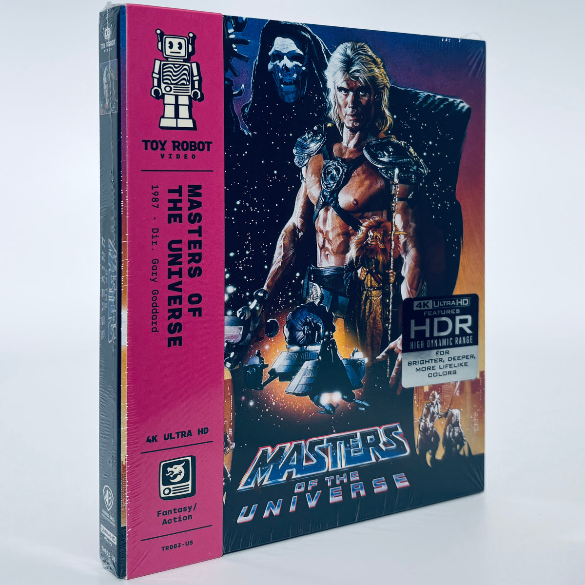 Masters of the Universe 4K Ultra HD Blu-ray Toy Robot Video Arrow Dolph Lundgren 1987 He-man