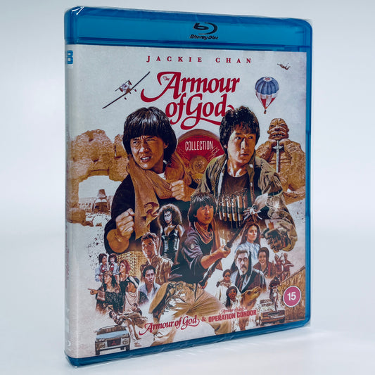 Armour of God Collection Blu-ray 88 Films 1 2 II Jackie Chan Armor Operation Condor Part Two