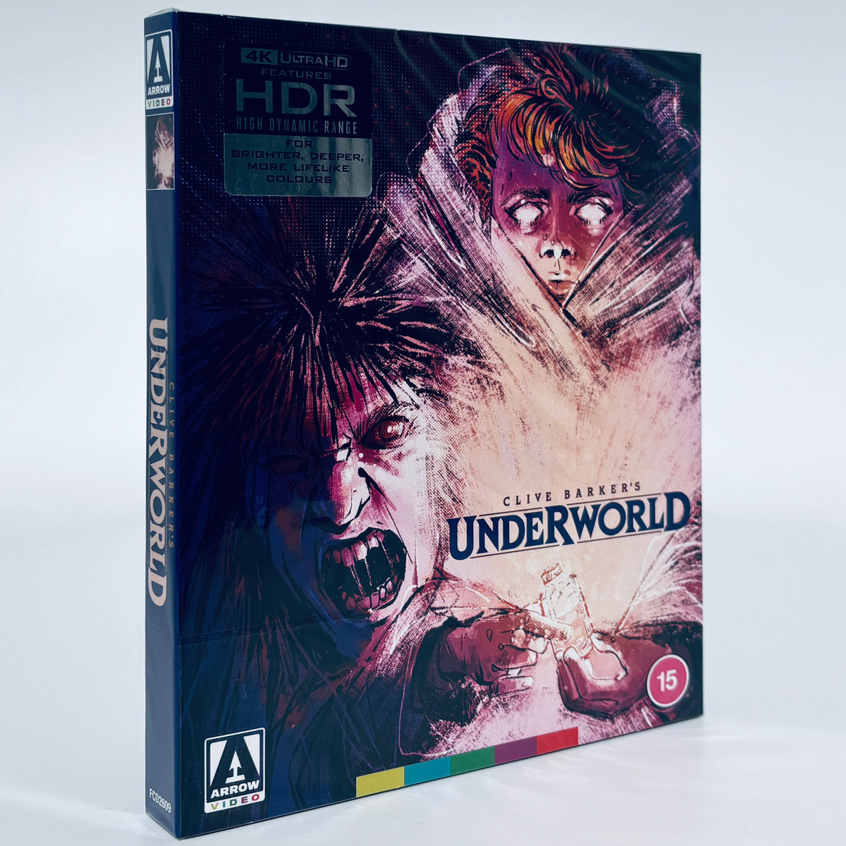 Underworld Transmutations 4K Ultra HD Blu-ray 1985 Arrow Clive Barker George Pavlou