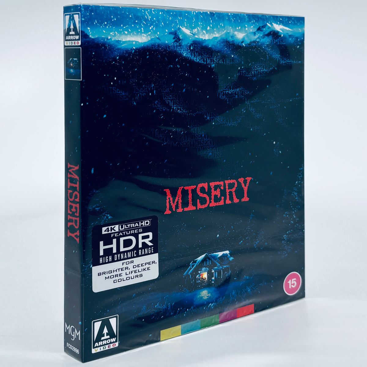 Misery 4K Ultra HD Blu-ray 1990 Arrow Rob Reiner James Caan Kathy Bates