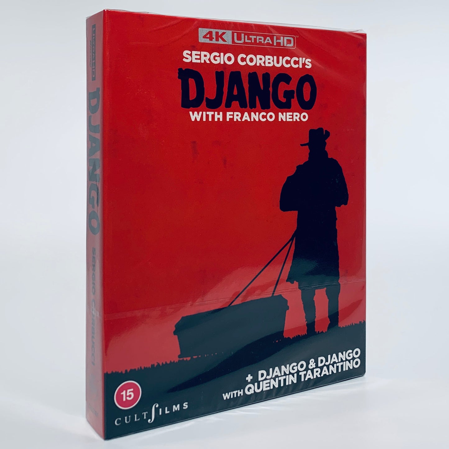 Django Sergio Corbucci Franco Nero Quentin Tarantino & Cult Films UK Ultra HD
