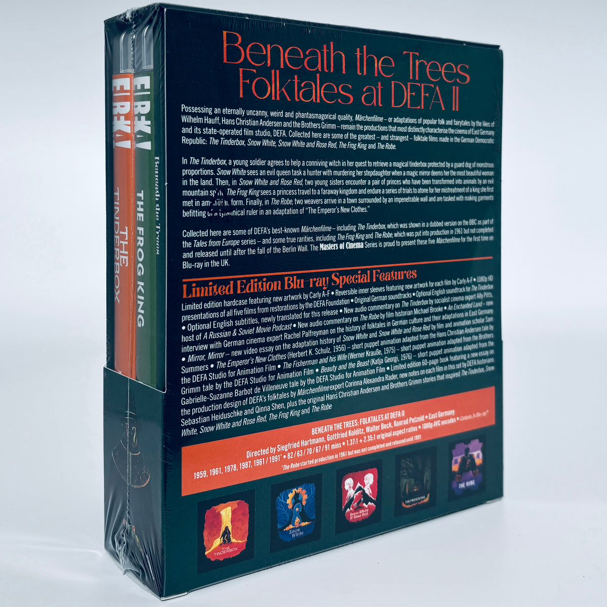 Beneath The Trees Folktales At DEFA Blu-ray Eureka The Tinderbox Snow White and Rose Red Frog King Robe