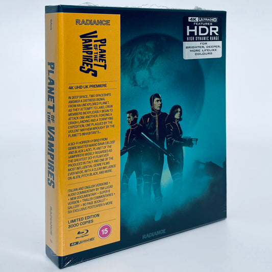 Planet of the Vampires 4K Ultra HD Blu-ray Radiance Mario Bava 1965 Terror in Space