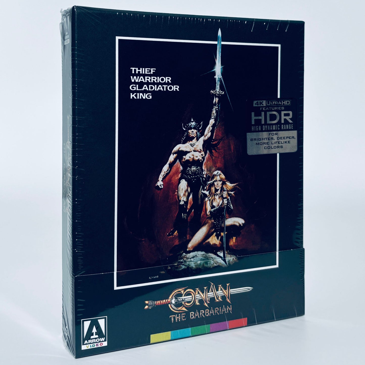 Conan the Barbarian 4K Ultra HD UHD Arnold Schwarzenegger Arrow Films Blu-ray