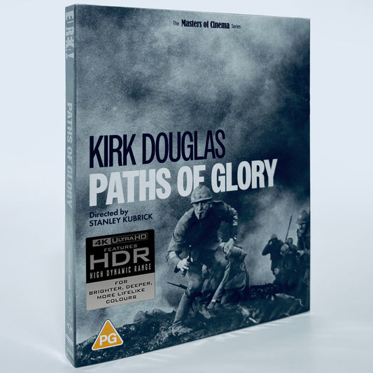 Paths of Glory UHD 4K Ultra HD Stanley Kubrick Kirk Douglas Eureka Blu-ray UK