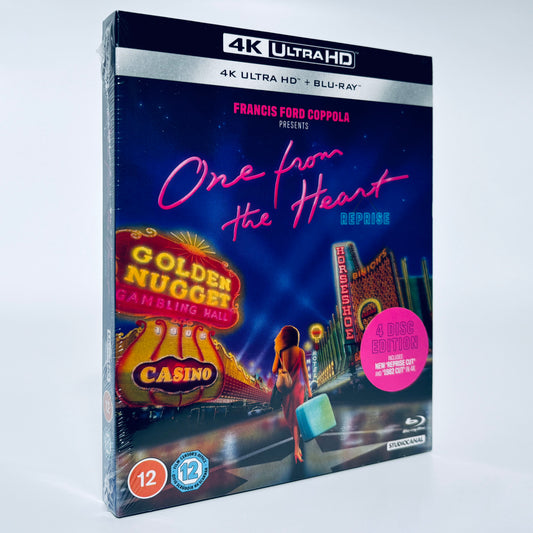One From The Heart 4K Ultra HD 1982 Francis Ford Coppola Blu-ray Studio Canal UK