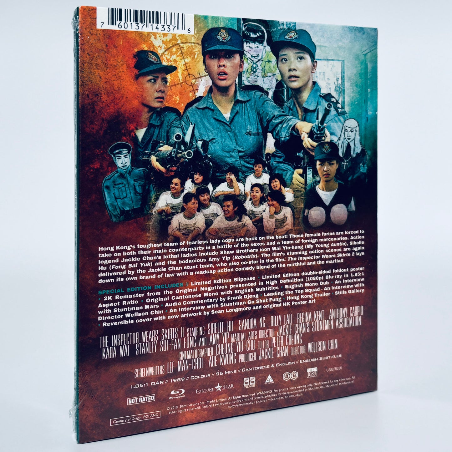 Inspector Wears Skirts 2 II Sibelle Hu Kara Hui Top Squad Blu-ray 88 Films