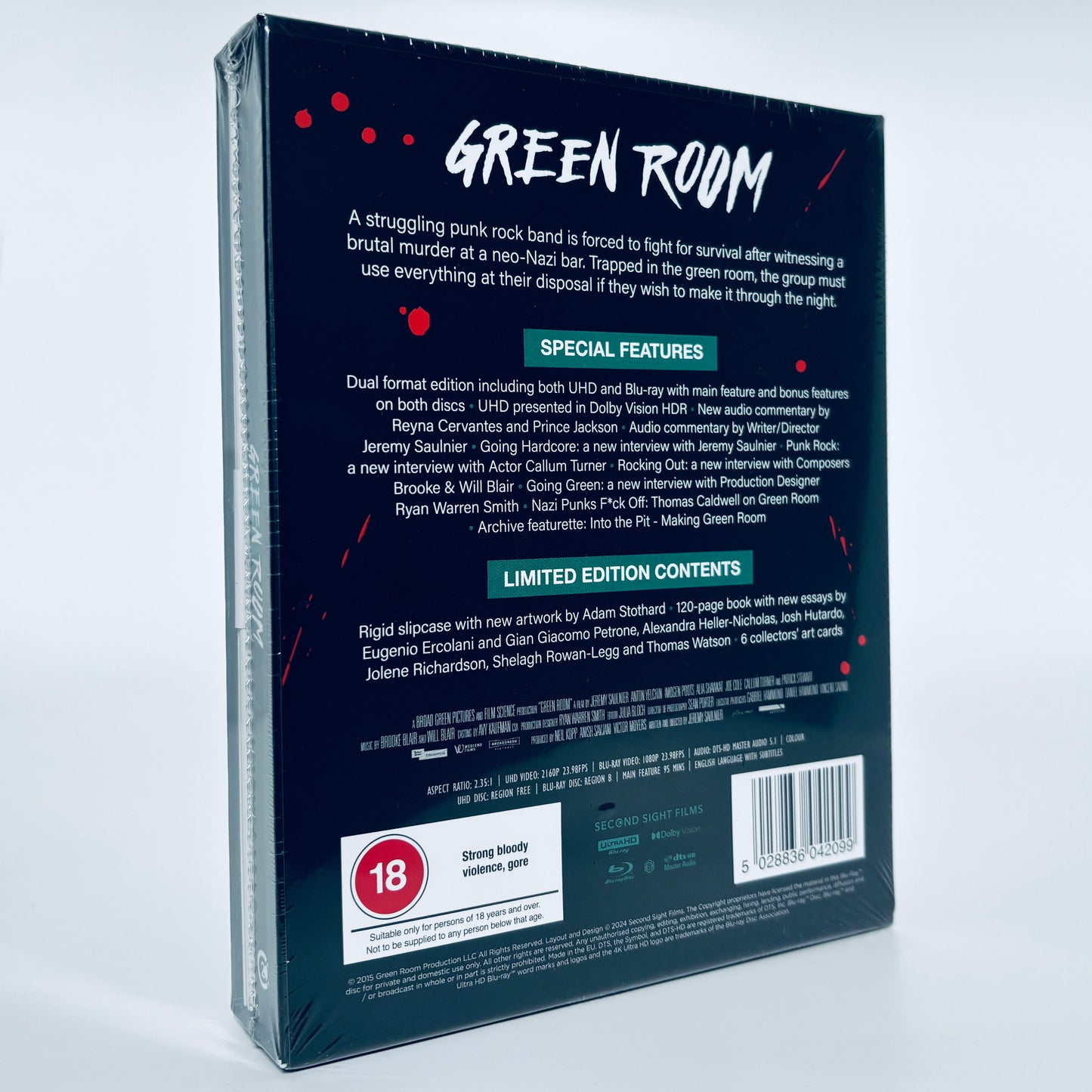 Green Room 4K Ultra HD Second Sight Limited Edition Blu-ray