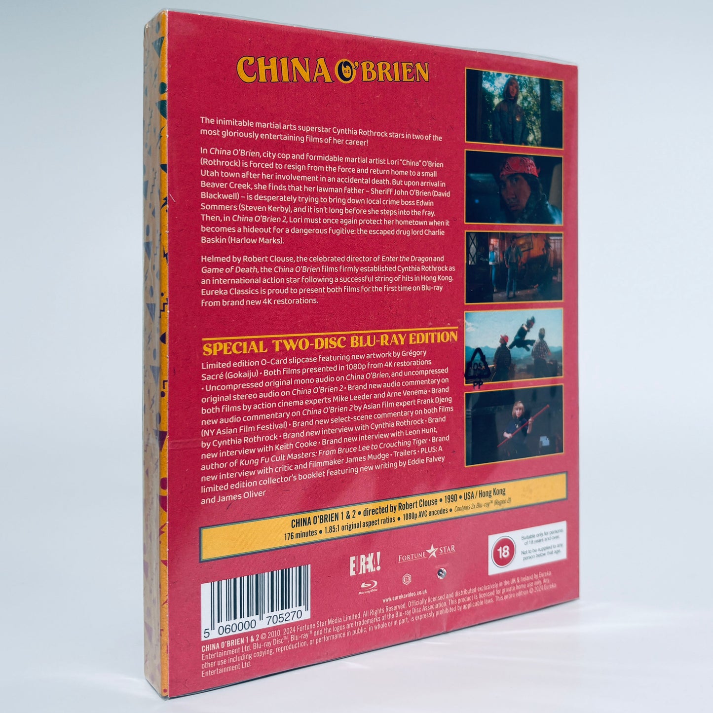 China O’ Brien Blu-ray 2-Disc Cynthia Rothrock 1 2 Eureka Blu-ray UK II Brian