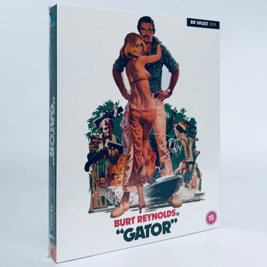 Gator Burt Reynolds 1976 White Lightning 2 Limited Edition Blu-ray 88 Films