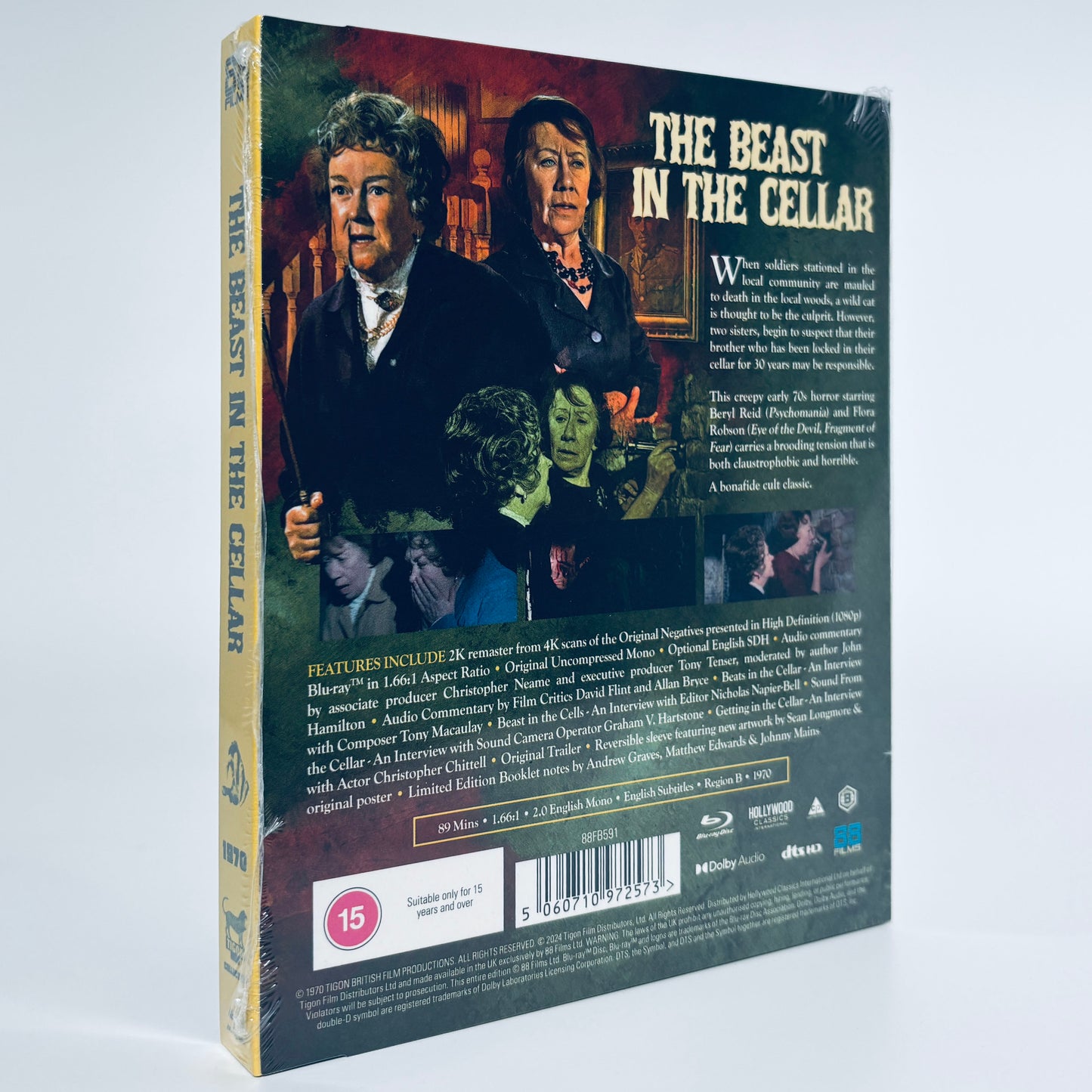Beast in the Cellar 1971 James Kelly Region B Blu-ray 88 Films