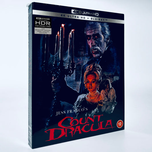 Count Dracula 4K UHD Blu-ray Christopher Lee Jess Jesus Franco 1970 88 Films Ultra HD