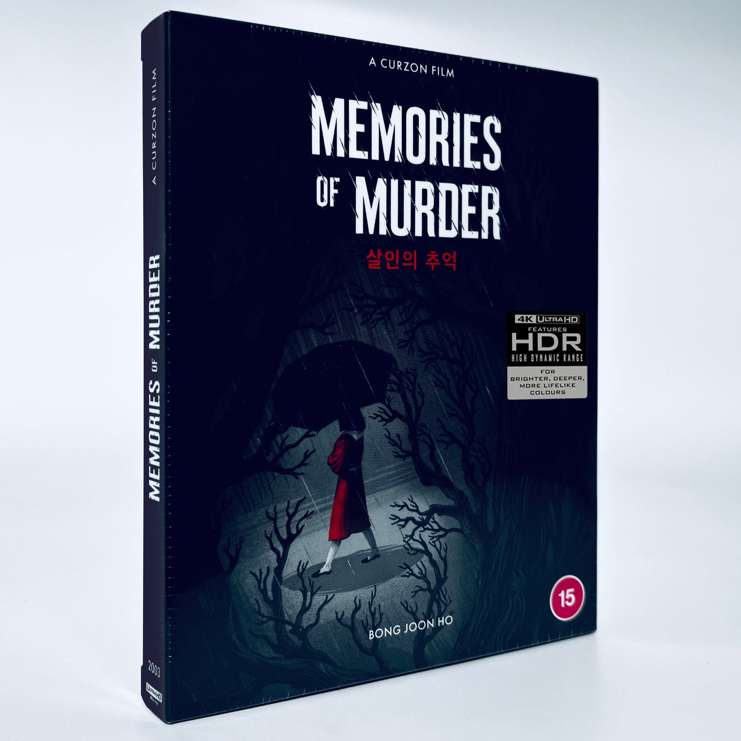 Memories of Murder UHD 4K Ultra HD Blu-ray Limited Edition Korean Bong Joon Ho