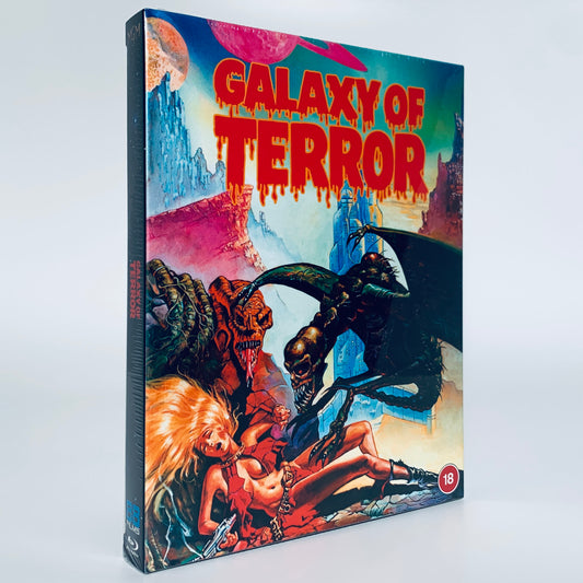Galaxy of Terror 1980 Alien Limited Edition Slipcase Region B Blu-ray 88 Films UK