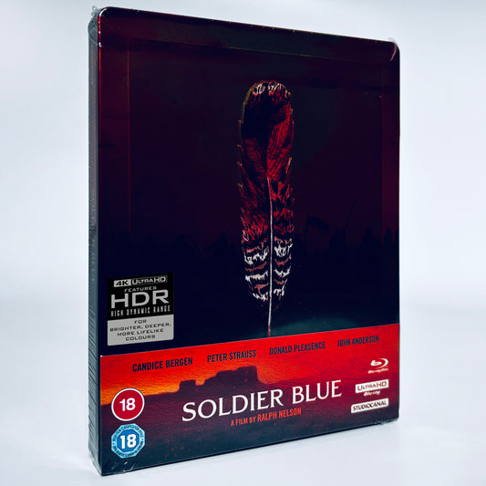 Soldier Blue 4K Ultra HD Blu-ray 1970 Steel Book SteelBook Studio Canal