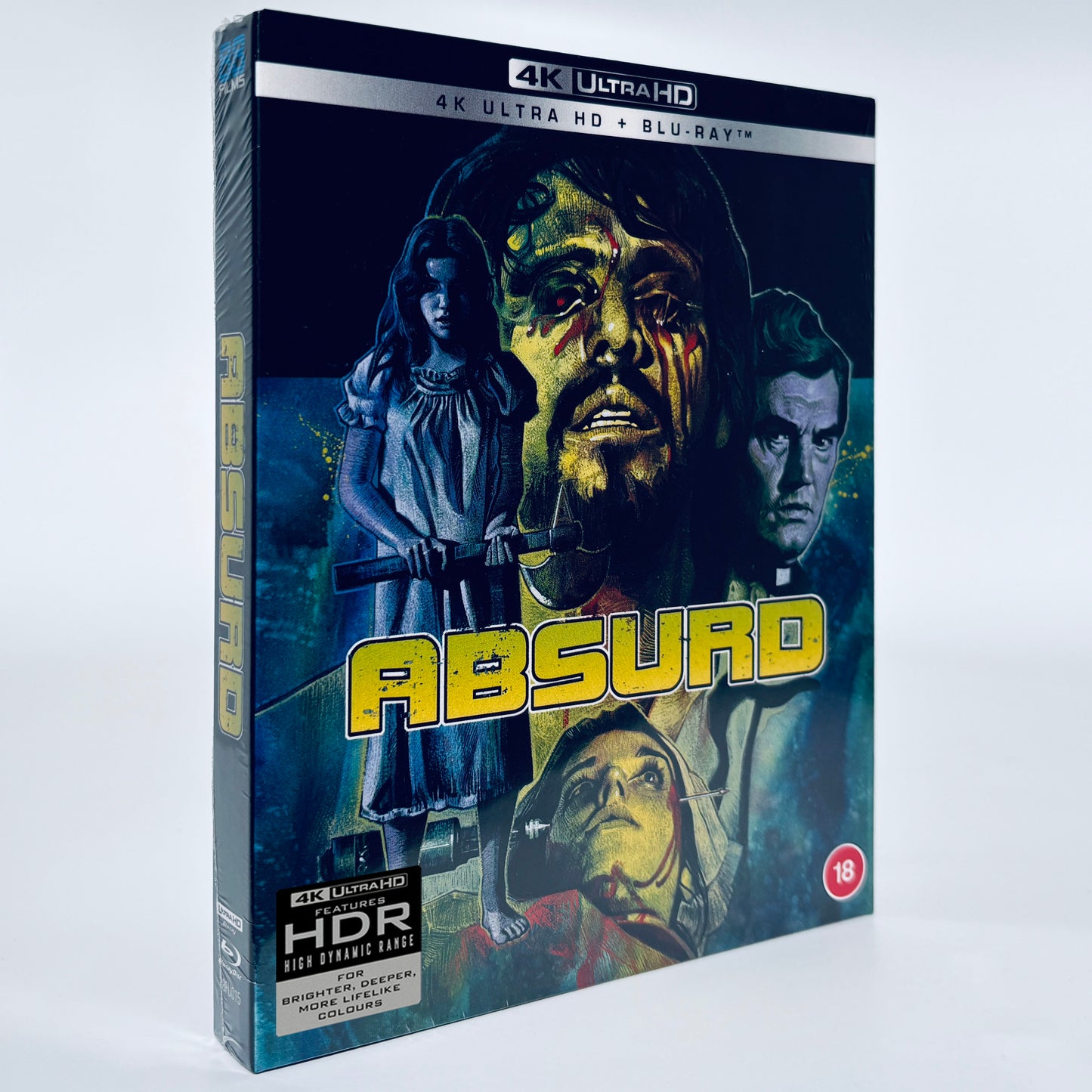 Absurd 4K UHD Blu-ray 1981 88 Films Ultra HD Horror Joe D'Amato Anthropophagous