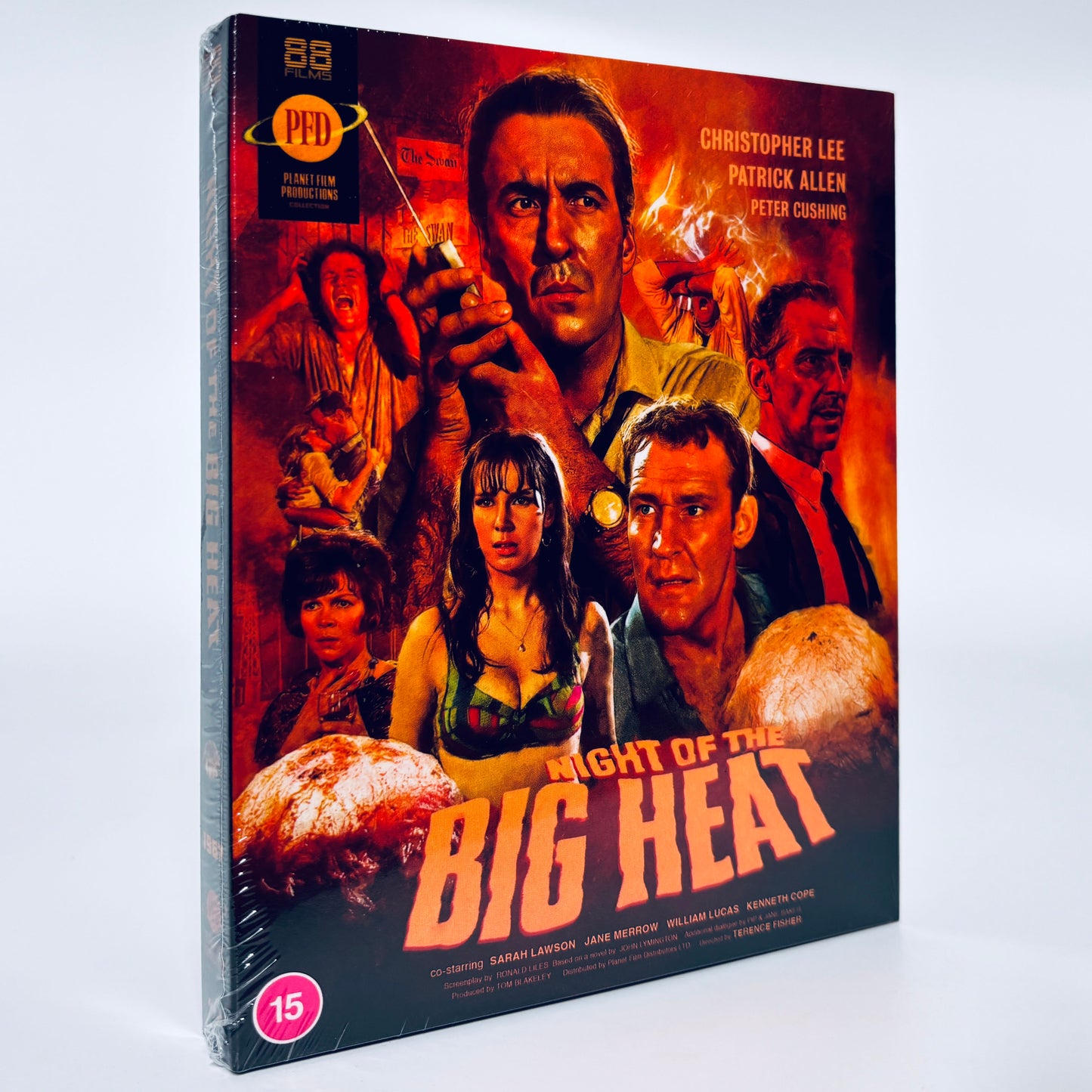 Night of the Big Heat Blu-ray 88 Films Island of the Burning Damn Peter Cushing