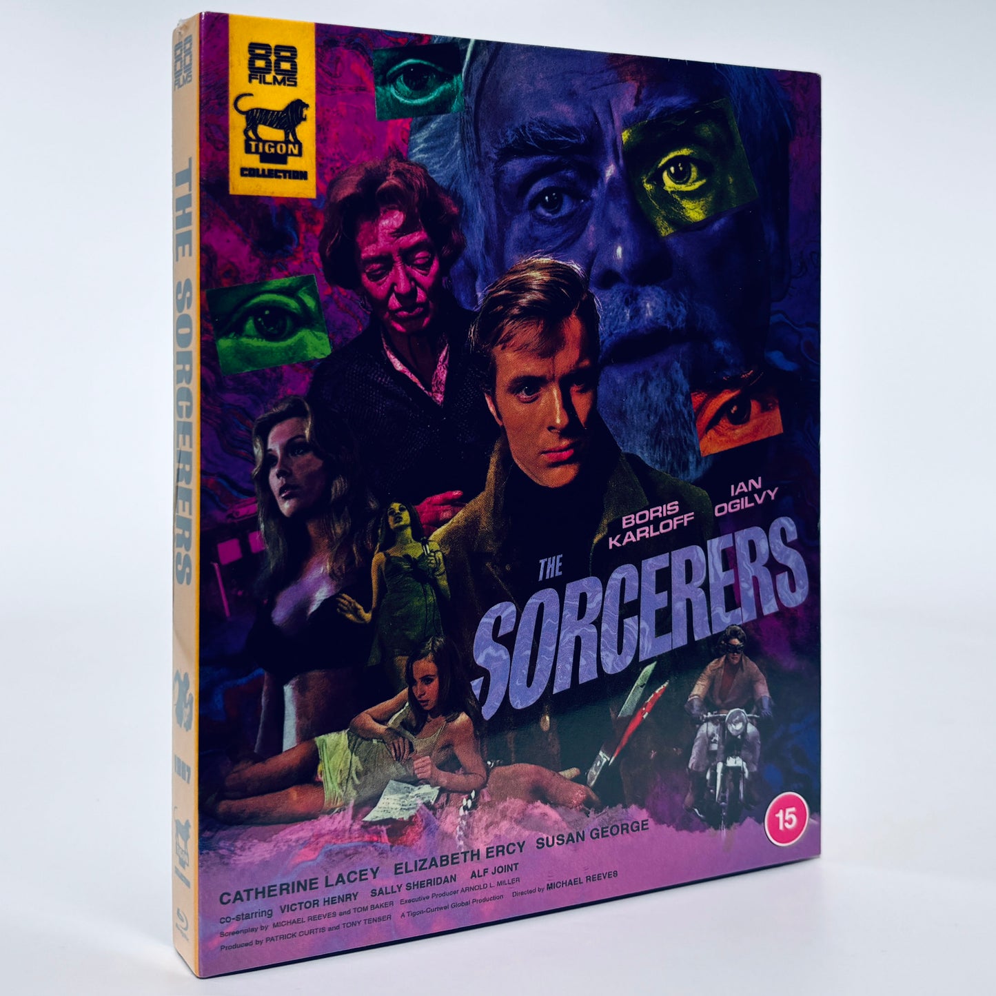 The Sorcerers Blu-ray 88 Films 1967 Tigon Boris Karloff Sorcerer Susan George