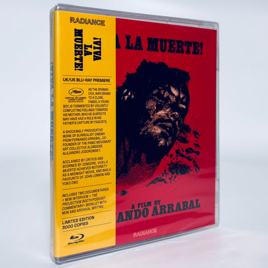 Viva la muerte Blu-ray Long Live Death Limited Edition Radiance Fernando Arrabal