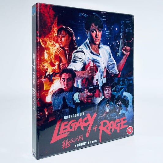 Legacy of Rage Brandon Lee Blu-ray 1986 88 Films Ronny Yu Martial Arts Hong Kong Bruce