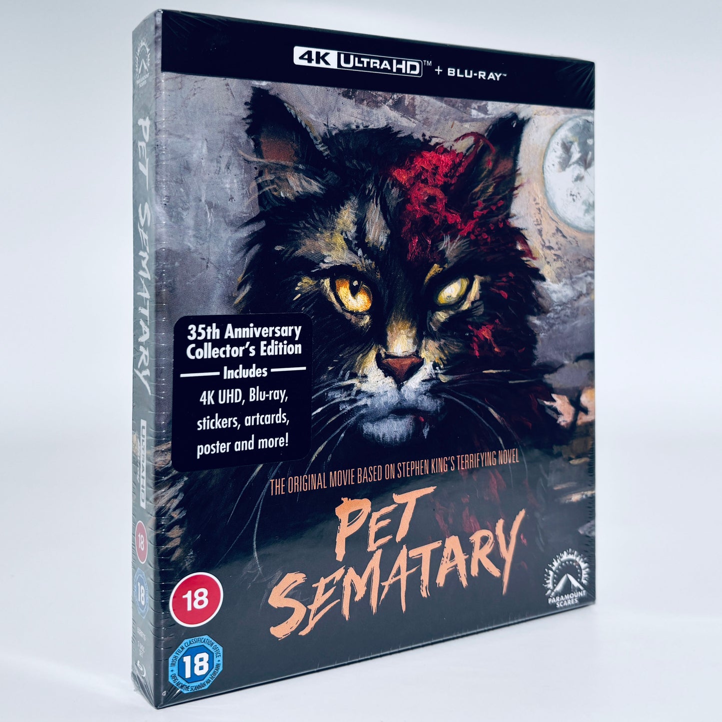 Pet Sematary 4K UHD Blu-ray Ultra HD 1989 Paramount Cemetery Stephen King